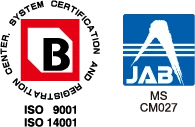 ISO9001 ISO14001 MS CM027